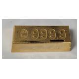 Faux Gold Bar Coin Bank