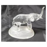 Crystal Elephant Figurine