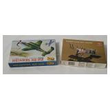2 Model Warplane Kits 1/72 - Heinkel, Sopwith