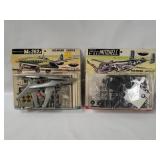 2 Plamo Model Kits - B-25 Mitchell, Me262 A
