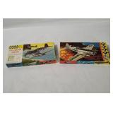 2 Hawk Model Kits - Vought Au-1, Corsair F4u-1d