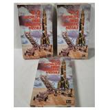 3 Revell V-2 Ballistic Missile Model Kits