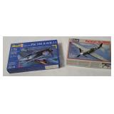 2 Revell Model Kits 1/72 - Heinkel, Focke Wulf