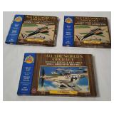 3 Ahm Model Kits 1/87 - Mustang, Boeing