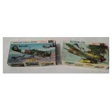 2 Revell Model Kits 1/72 - Nakajima, Mitsubishi