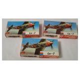 3 Kovozavody La-7 Model Kits 1/72