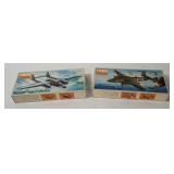2 Frog Model Kits 1/72 - Northrop, Mitchell