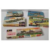 5 Sanwa Model Kits - Liberator, Yamato, Shinden