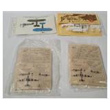 5 Model Kits 1/72 - Fairey Fulmar, Polikarpov
