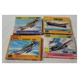 4 Revell Model Kits 1/144 - Suisei, Shiden-kai