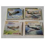 4 Zveda Warplane Model Kits 1/144