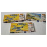 3 Jo-han Messerschmitt Model Kits 1/72