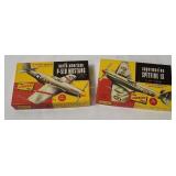2 Lindberg Model Kits - Mustang, Spitfire