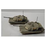 2 Corgi Diecast M1 Abrams Tanks