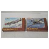 2 M-news Model Kits 1/72 - Mustang, A-36 A