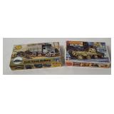 2 Military Vehicle Model Kits 1/76 - Matchbox, Mpc