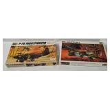 2 Revell Model Kits 1/72 - Nightfighter, Lancaster