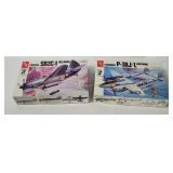 2 Amt Model Kits 1/72 - Lockheed, Curtiss
