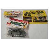 3 Model Kits 1/72 - Lysander, Hawker, Me110d