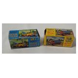 2 Tlc Small Plastic Models - Tanker, Crane