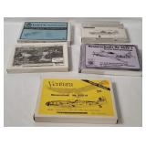 5 Warplane Model Kits - Ventura, Pegasus, Falcon