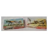 2 Kovozavody Avia Fighter Model Kits 1/72