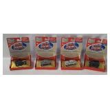 4 Mini Metals Vehicles - Fleetline, Ford Pickup