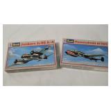 2 Revell Model Kits 1/144 - Messerschmitt, Junkers