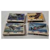 4 Arii Japanese Warplane Model Kits 1/144