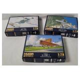 3 Huma Model Kits 1/72 - Henschel, Lippisch