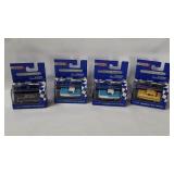 4 Widea Miniature Diecast Cars 1/87