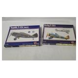 2 Paula Model Kits 1/72 - Boeing, P-43a Lancer