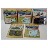 5 Airfix Model Kits - Yak 9-d, Japanese Tank