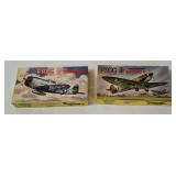 2 Frog Model Kits - Spitfire, Thunderbolt