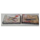 2 Roden Model Kits - Heinkel, Albatros