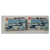 2 Amt Messerschmitt Me-262 Model Kits 1/72