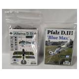 2 Encore Econo Kit Fighter Plane Model Kits