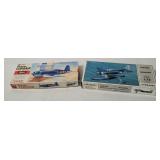 2 Model Kits 1/72 - Hasegawa Corsair, Antares Sc-1