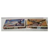2 Upc Model Kits 1/50 - Mitsubishi C5m1, Spitfire