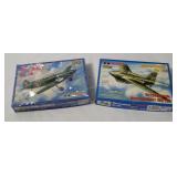 2 Maquette Model Kits 1/72 - Me163, Yak-7v