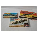 3 Sanwa Model Kits - B-24j, B-17e, Suisei