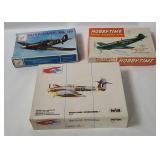 3 Warplane Model Kits - Hobby, Farmtex, Hobby Time