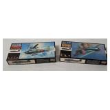 2 Hasegawa Model Kits 1/48 - Kawanishi, Mitsubishi