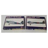 2 Paula Kyushu Fighter Model Kits 1/72