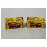 2 Thames Trader Small Plastic Trucks