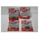 4 Mini Metals Vehicles - Meadowbrook, Fairlane