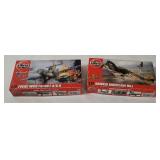 2 Airfix Model Kits 1/72 - Hawker, Focke Wulf
