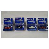 4 Widea Miniature Diecast Cars 1/87