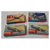 4 Eagle Model Kits 1/96 - Hawker, Junkers, Mustang