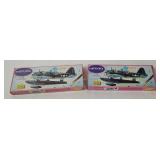 2 Lindberg Kingfisher Model Kits 1/72